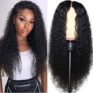Pizazz 100% human hair 20in deep wave wig